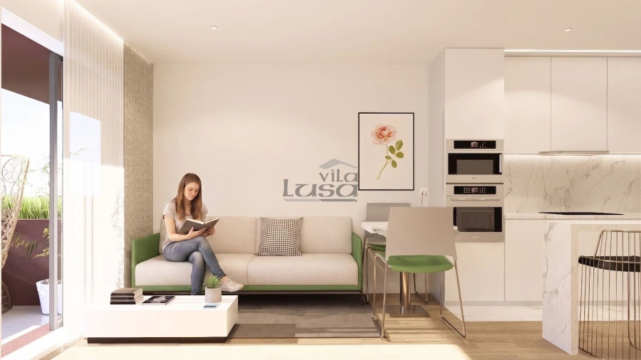 Apartamento T1 para Venda em Mafamude e Vilar do Paraíso Foto 3