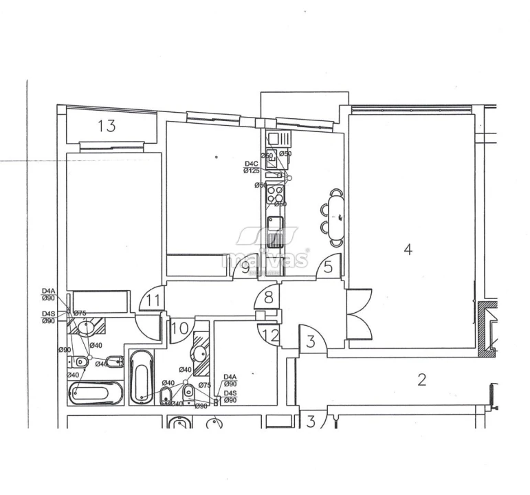 Apartamento T2 para Arrendamento em Rio Tinto Foto 17