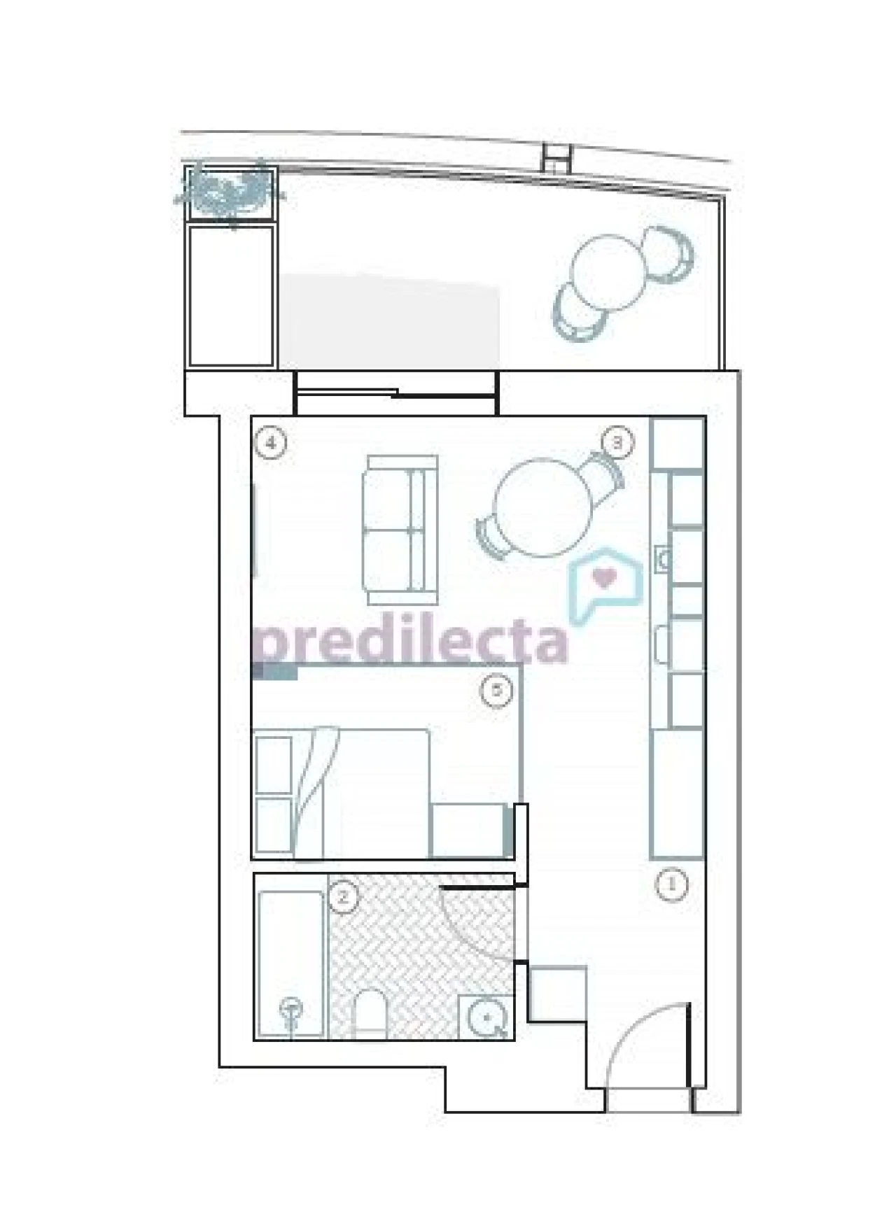 Apartamento T1 para Venda em Paranhos Foto 4