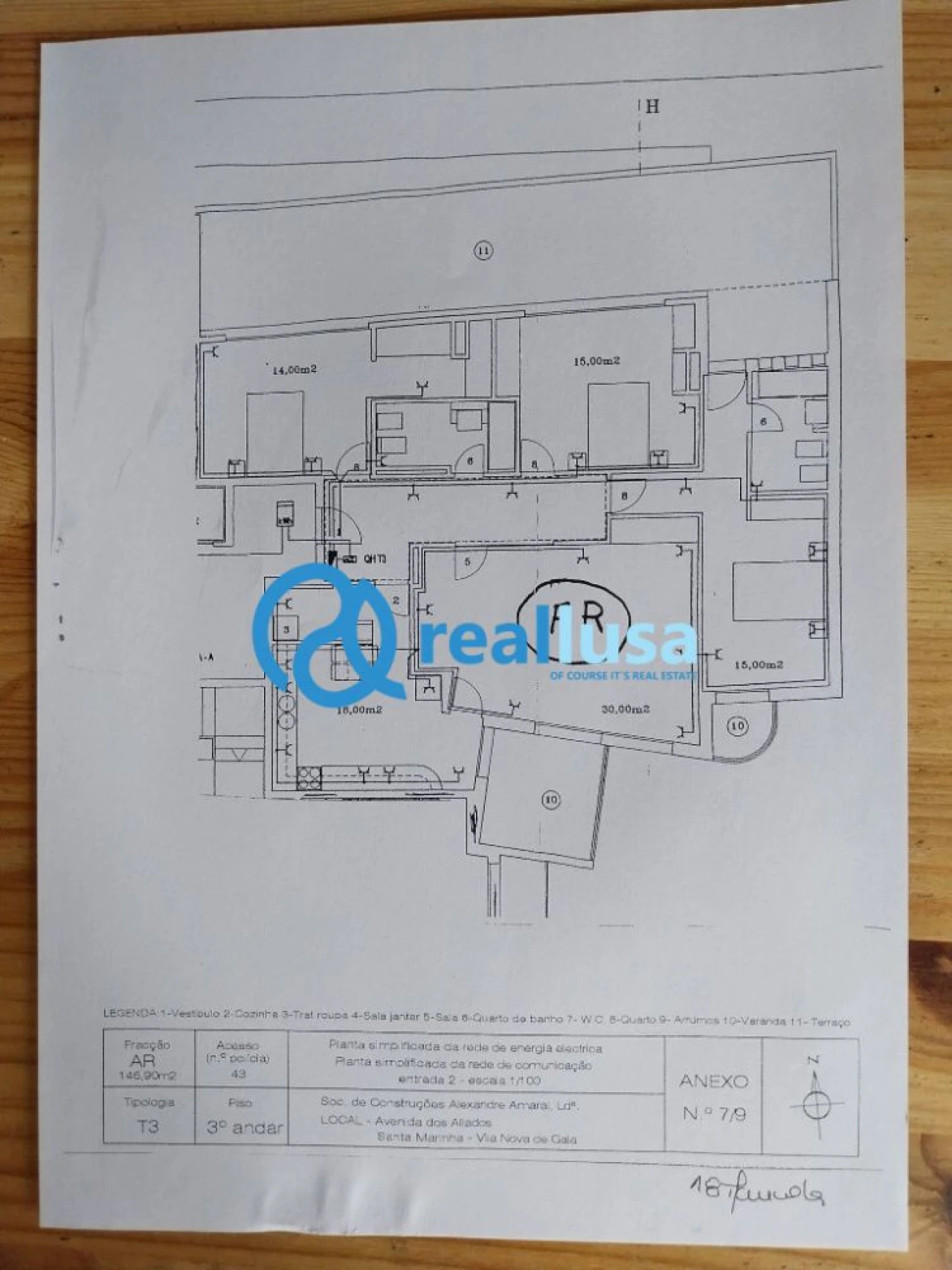 Apartamento T3 para Venda em Santa Marinha e São Pedro da Afurada Foto 52