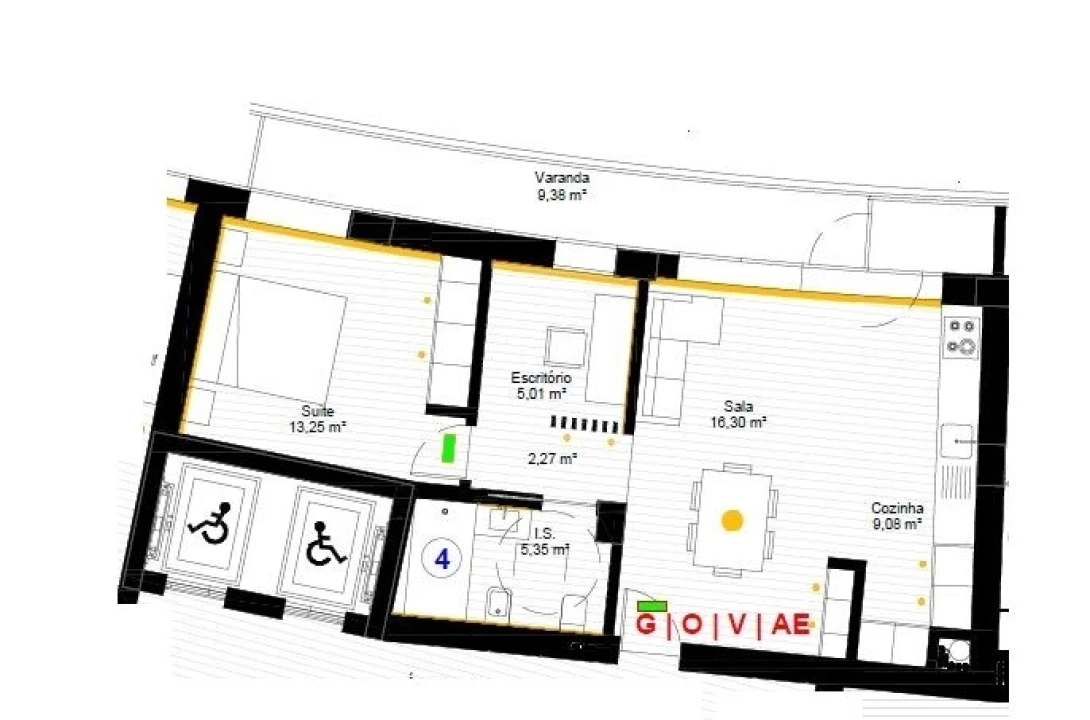 Apartamento T1 para Venda em Esgueira Foto 12