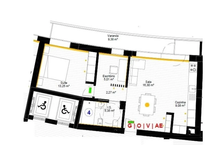 Apartamento T1 para Venda em Esgueira Foto 12