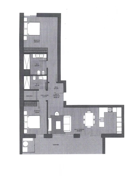 Apartamento T2 para Venda em Glória e Vera Cruz