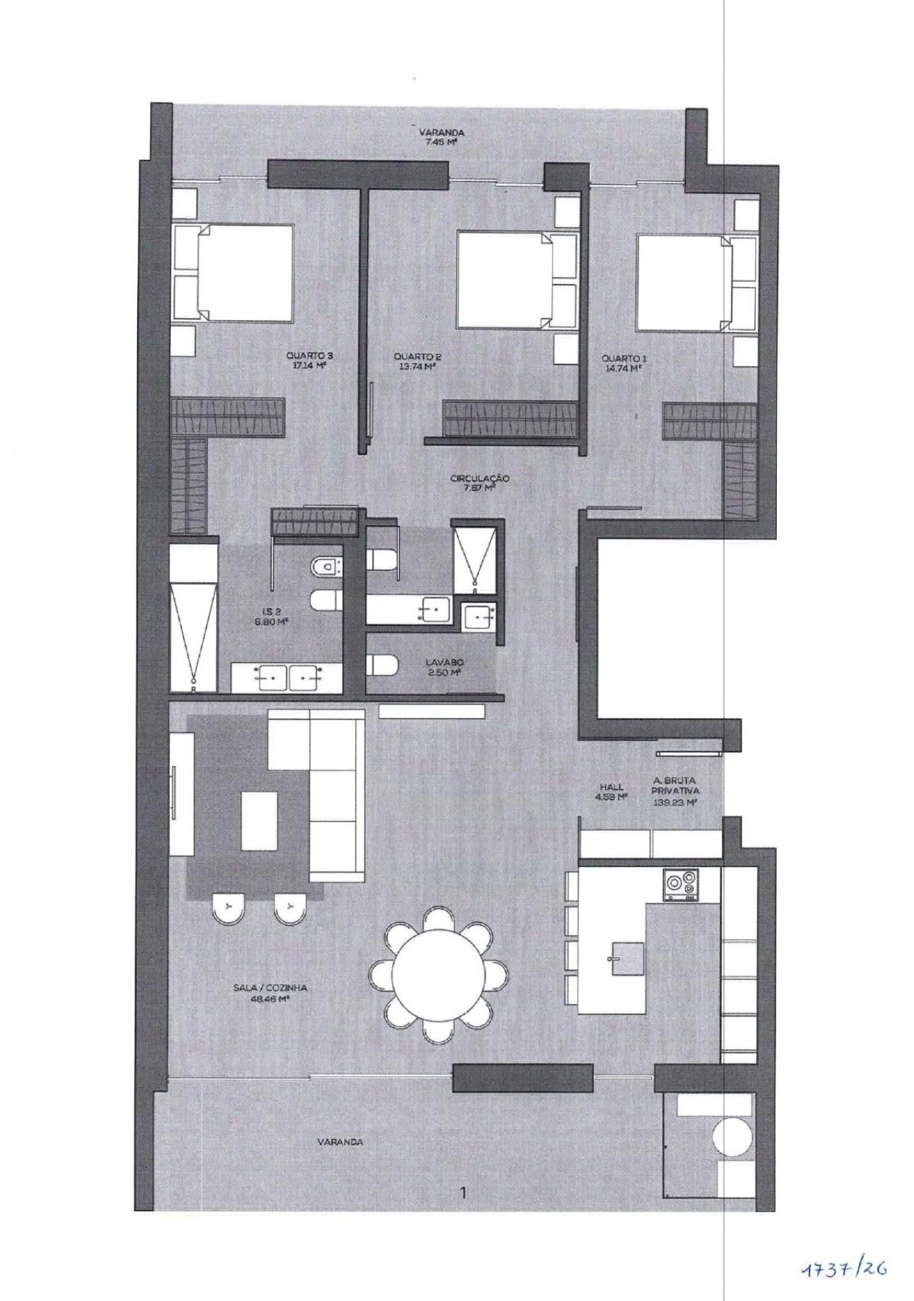 Apartamento T3 para Venda em Glória e Vera Cruz Foto 7