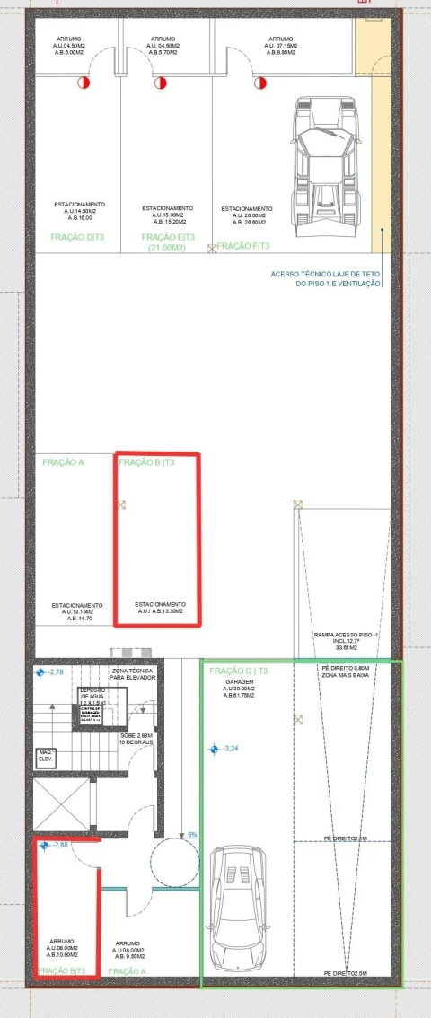 Apartamento T3 para Venda em Glória e Vera Cruz