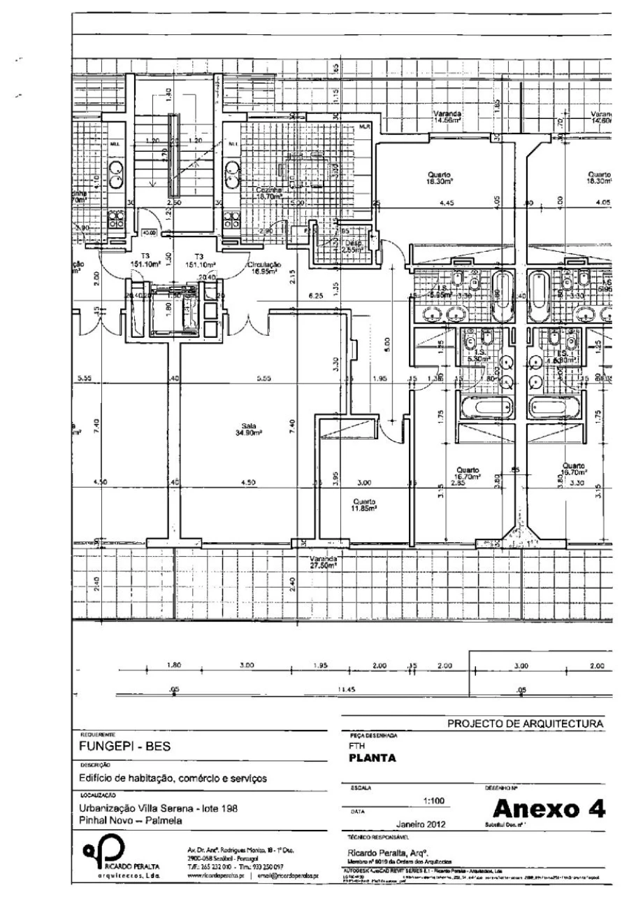 Apartamento T3 para Venda em Pinhal Novo Foto 19