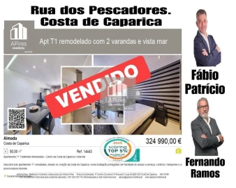 Apartamento T1 para Venda em Costa da Caparica
