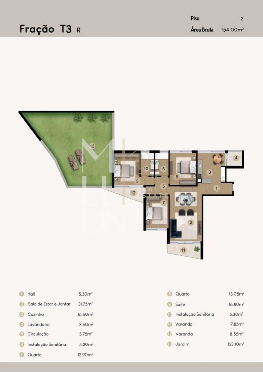 Apartamento T3 para Venda em Camara de Lobos Foto 12