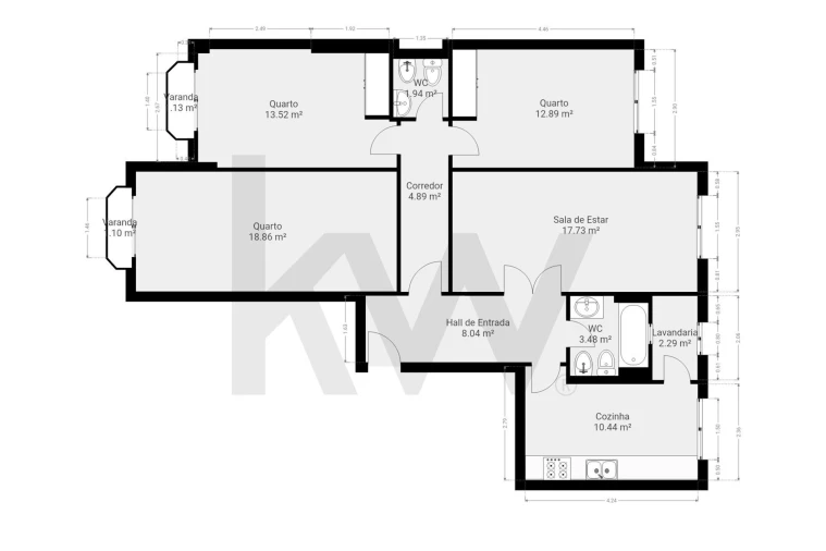 Apartamento T3 para Venda em Casal de Cambra Foto 23