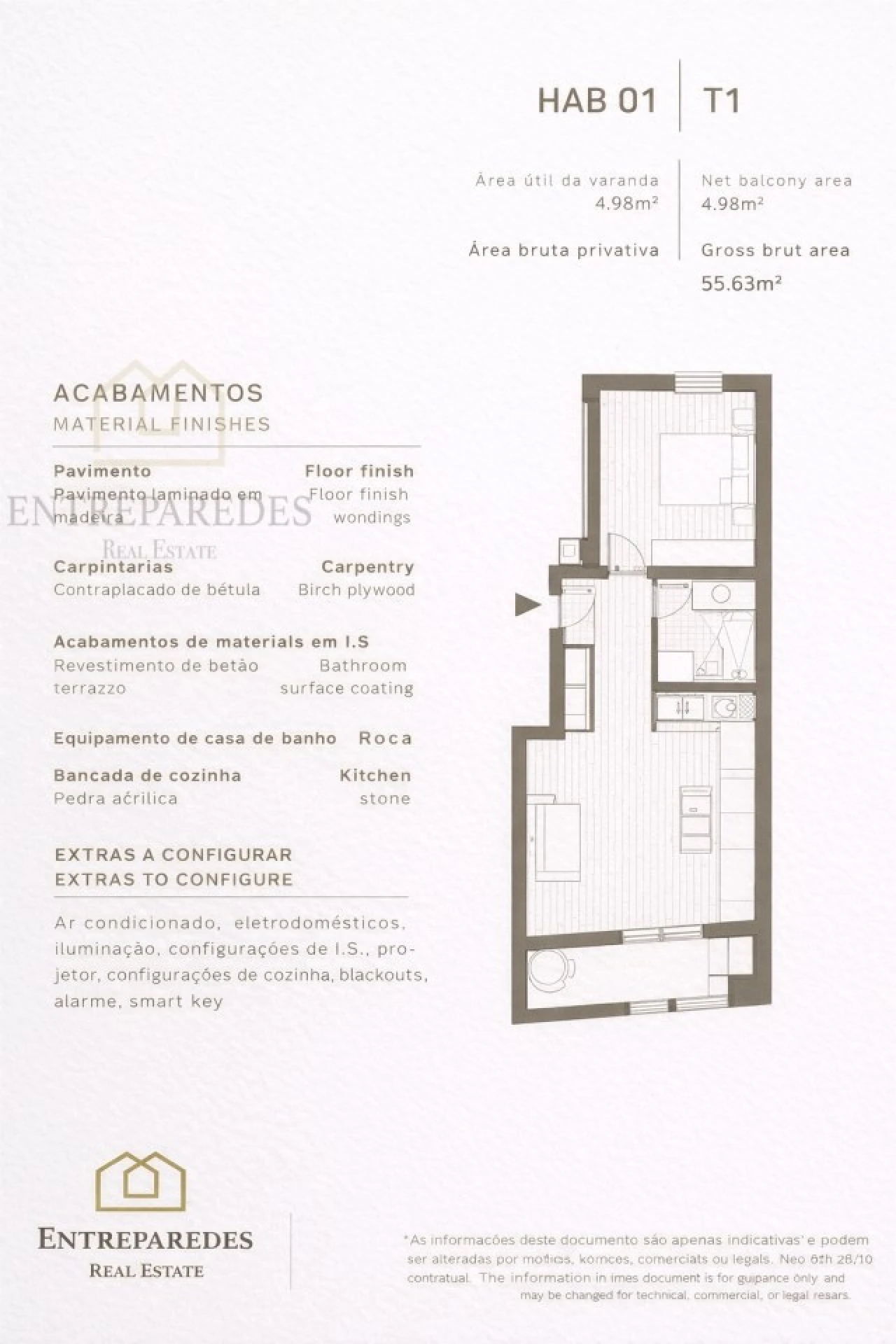 Apartamento T1 para Venda em Santa Marinha e São Pedro da Afurada Foto 13