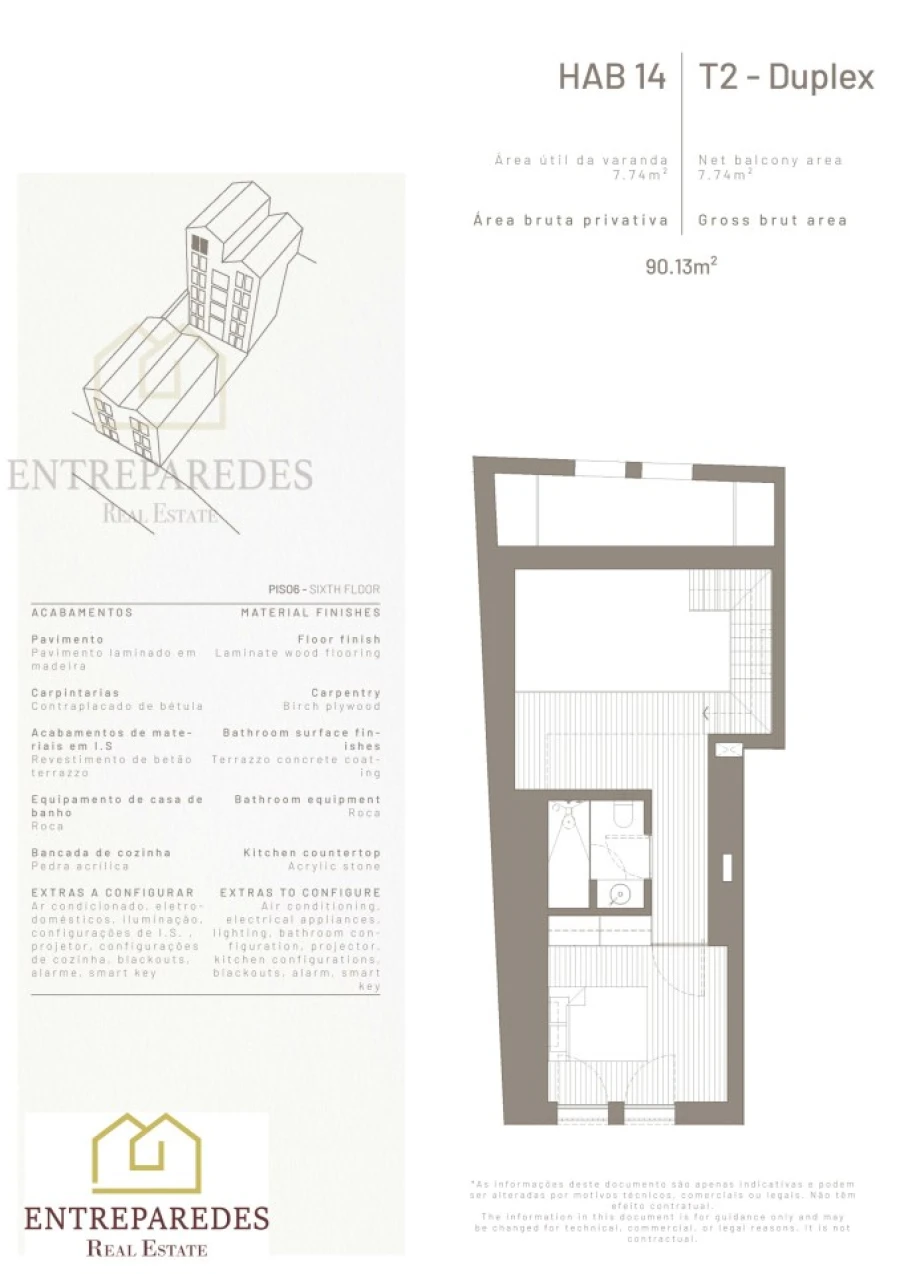 Apartamento T2 para Venda em Santa Marinha e São Pedro da Afurada Foto 14