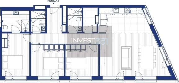Apartamento T3 para Venda em Campanhã