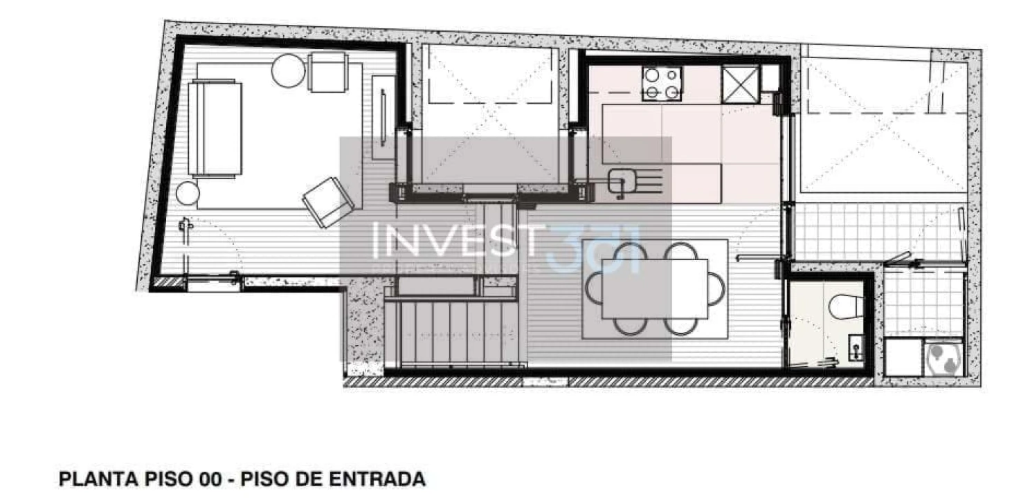 Apartamento T2 para Venda em Cedofeita, Santo Ildefonso, Sé, Miragaia, São Nicolau e Vitória Foto 23