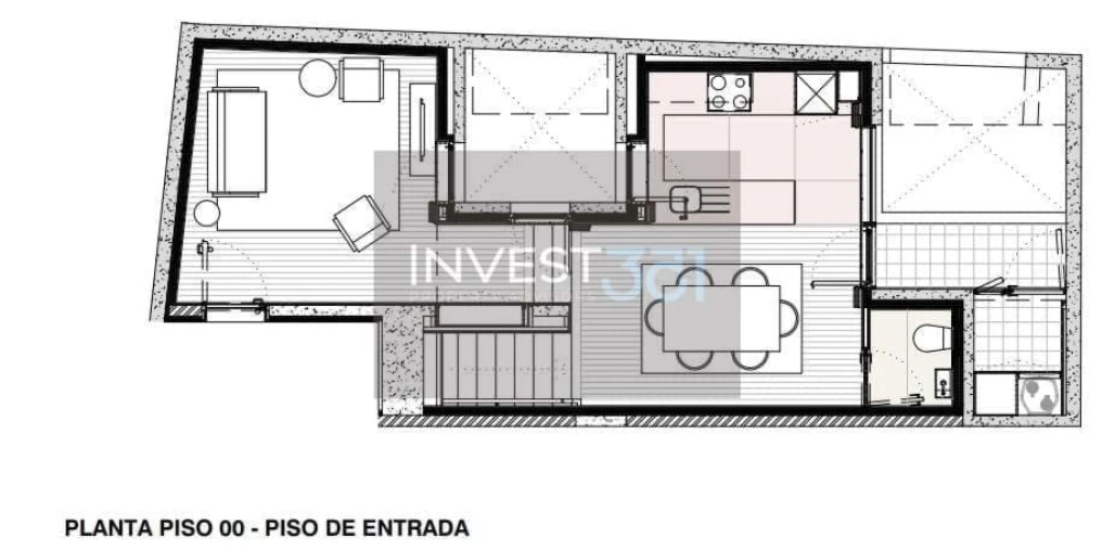 Apartamento T2 para Venda em Cedofeita, Santo Ildefonso, Sé, Miragaia, São Nicolau e Vitória Foto 23