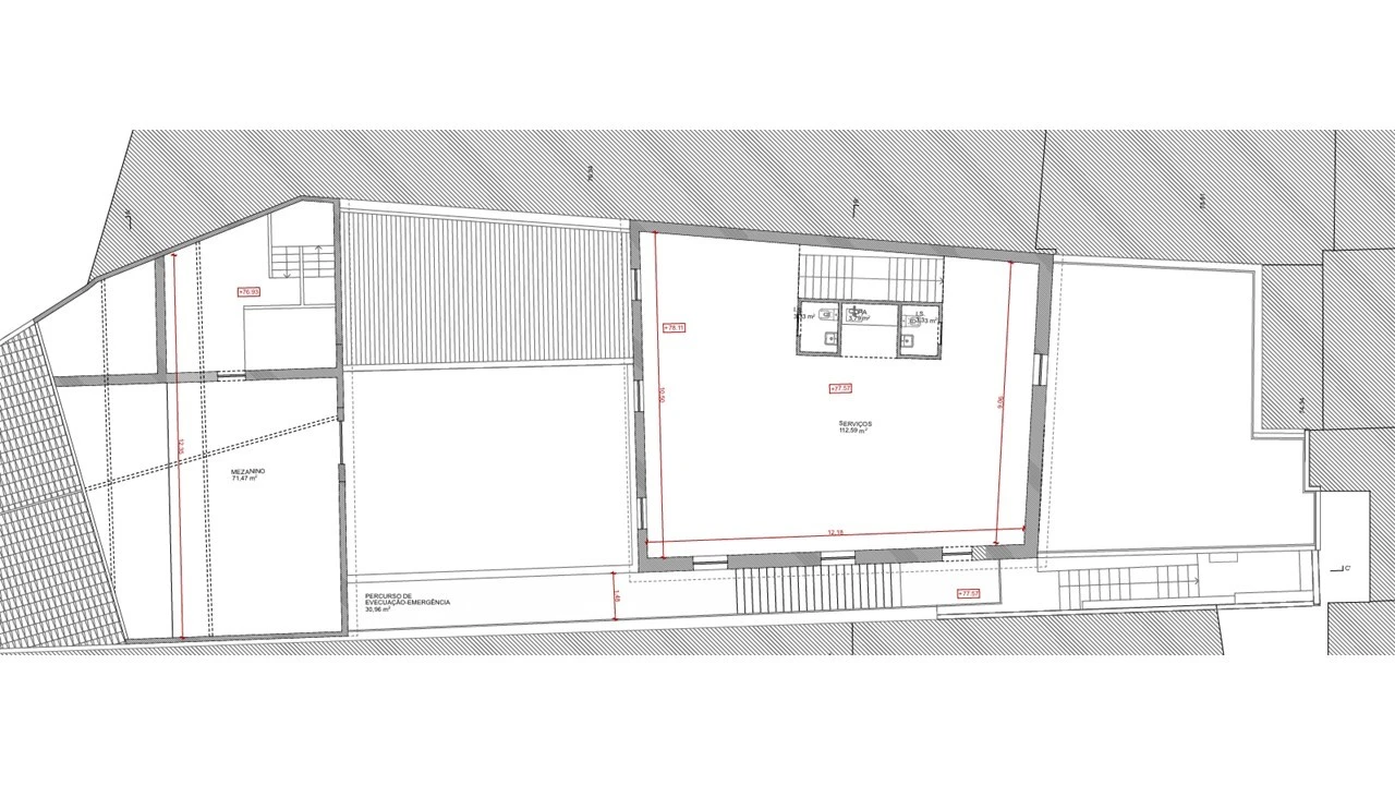 Escritório para Arrendamento em Cedofeita, Santo Ildefonso, Sé, Miragaia, São Nicolau e Vitória Planta 3