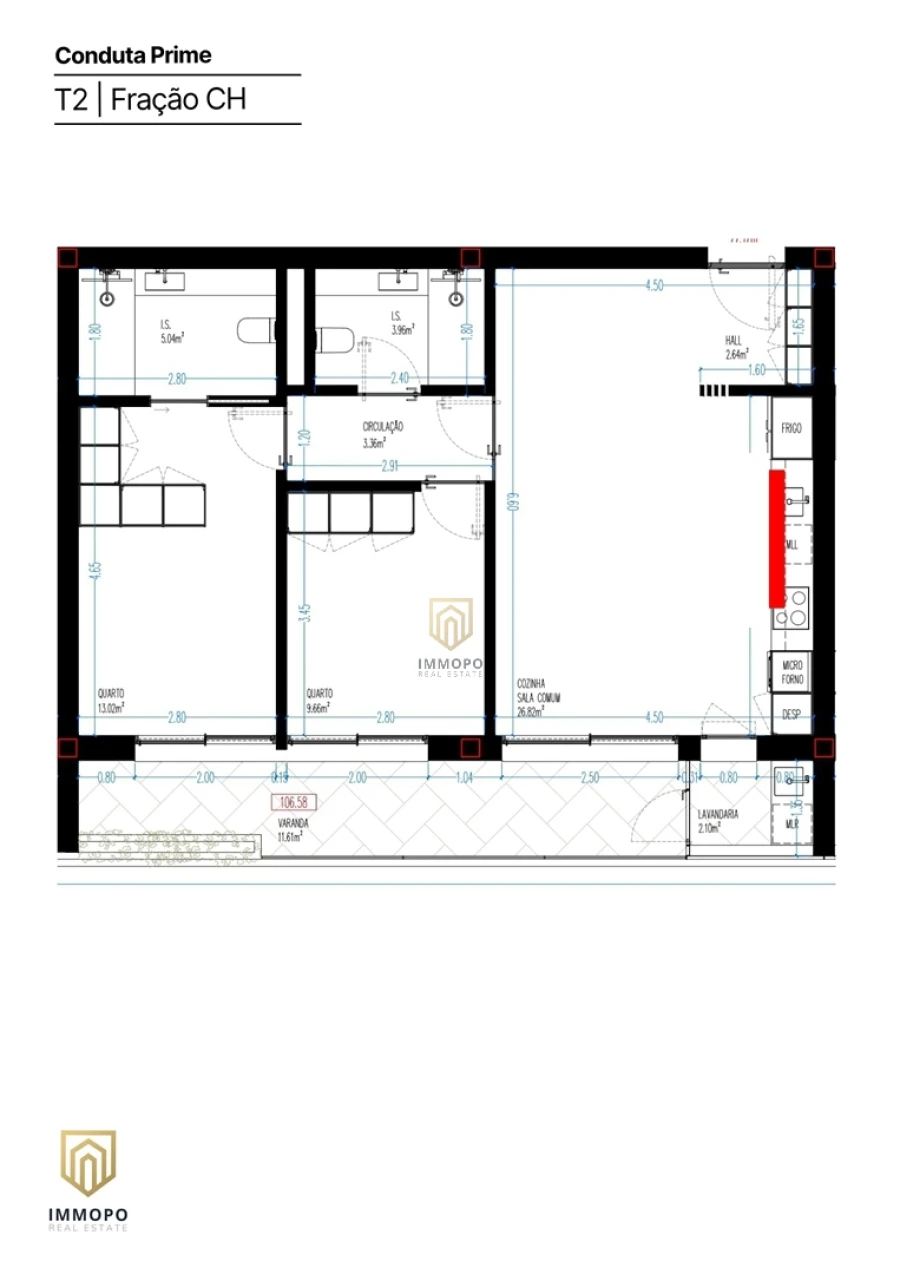 Apartamento T2 para Venda em Rio Tinto Foto 13