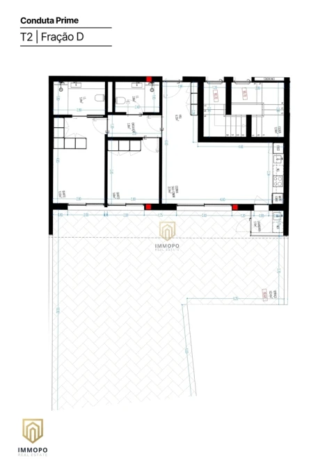 Apartamento T2 para Venda em Rio Tinto