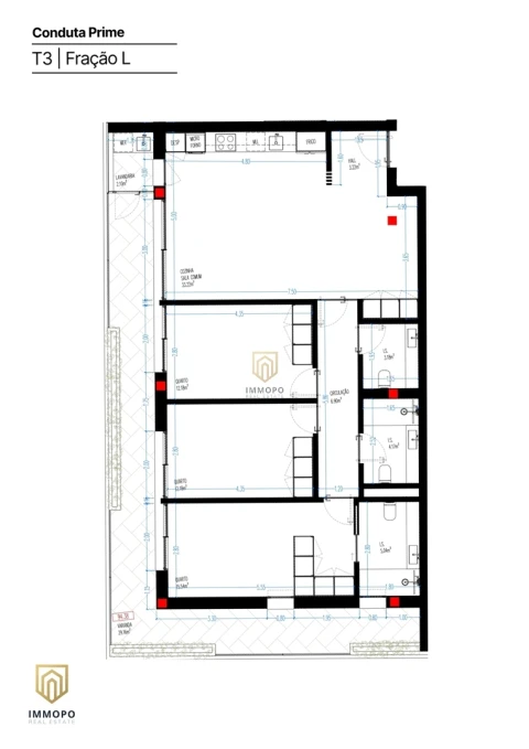 Apartamento T3 para Venda em Rio Tinto