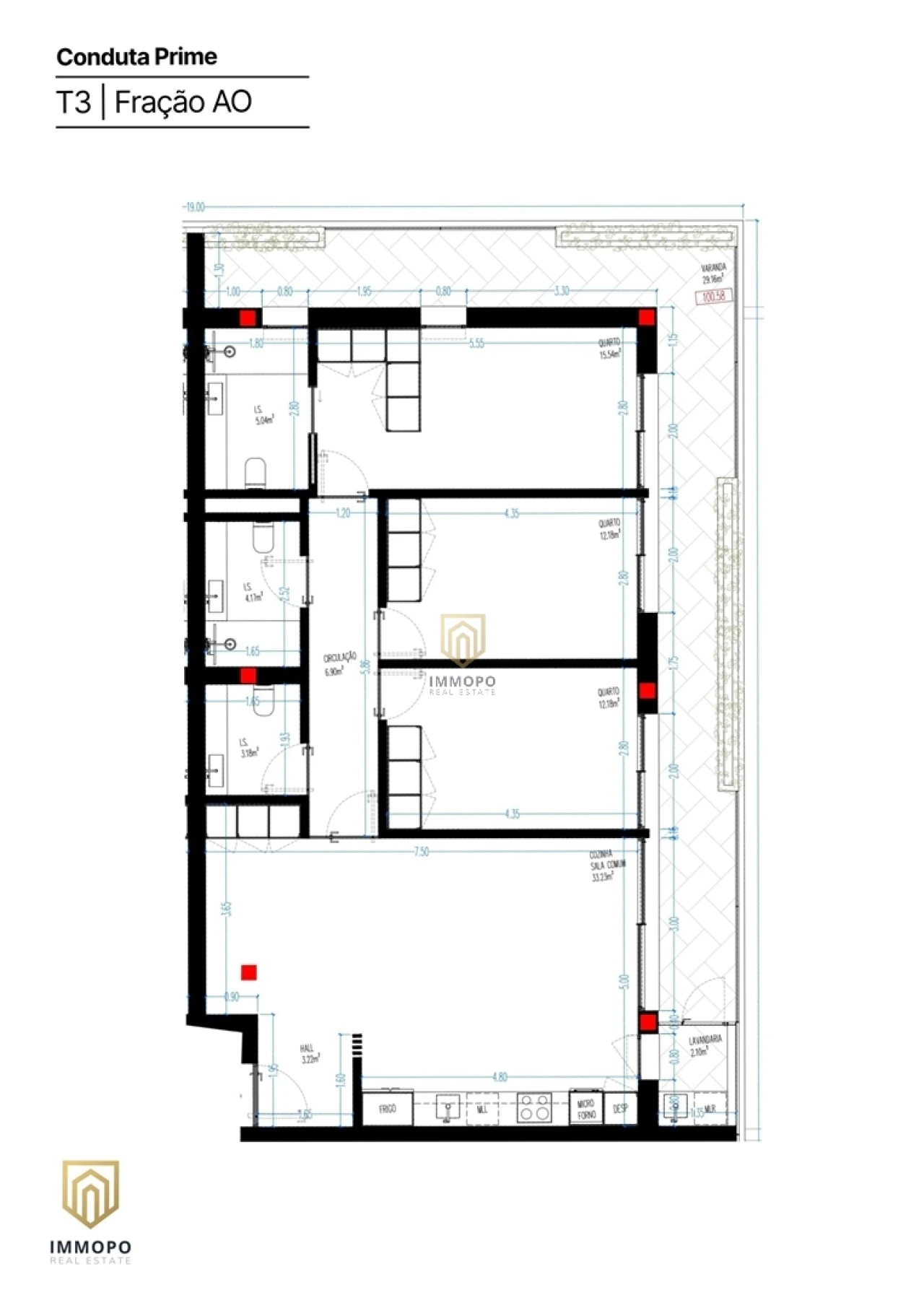 Apartamento T3 para Venda em Rio Tinto Foto 13