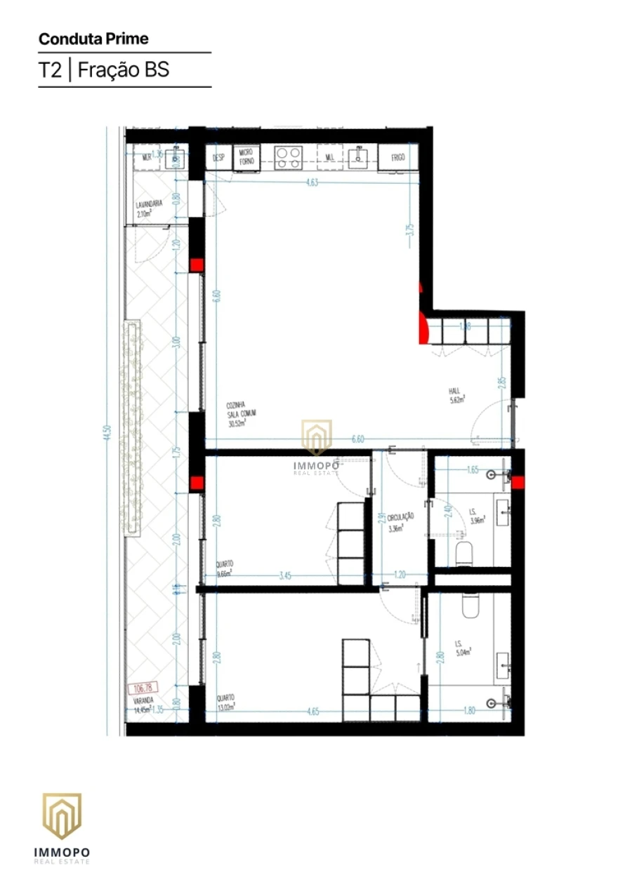 Apartamento T3 para Venda em Rio Tinto Foto 13