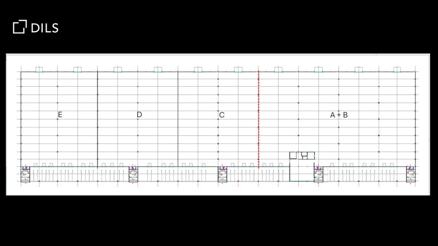 Armazém para Arrendamento em Alverca do Ribatejo e Sobralinho Planta 1