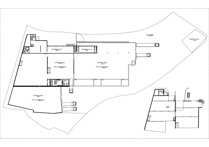 Armazém para Venda em Rebordosa Planta 1