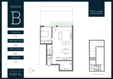 Apartamento T1 para Venda em Matosinhos e Leça da Palmeira