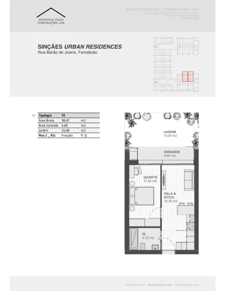 Apartamento para Venda em Vila Nova de Famalicão e Calendário Foto 11