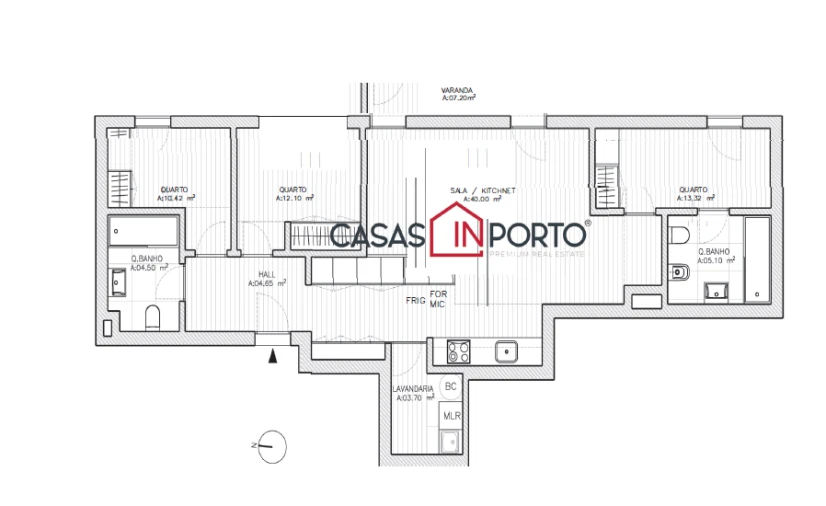 Apartamento T3 para Venda em Vilar de Andorinho Foto 8