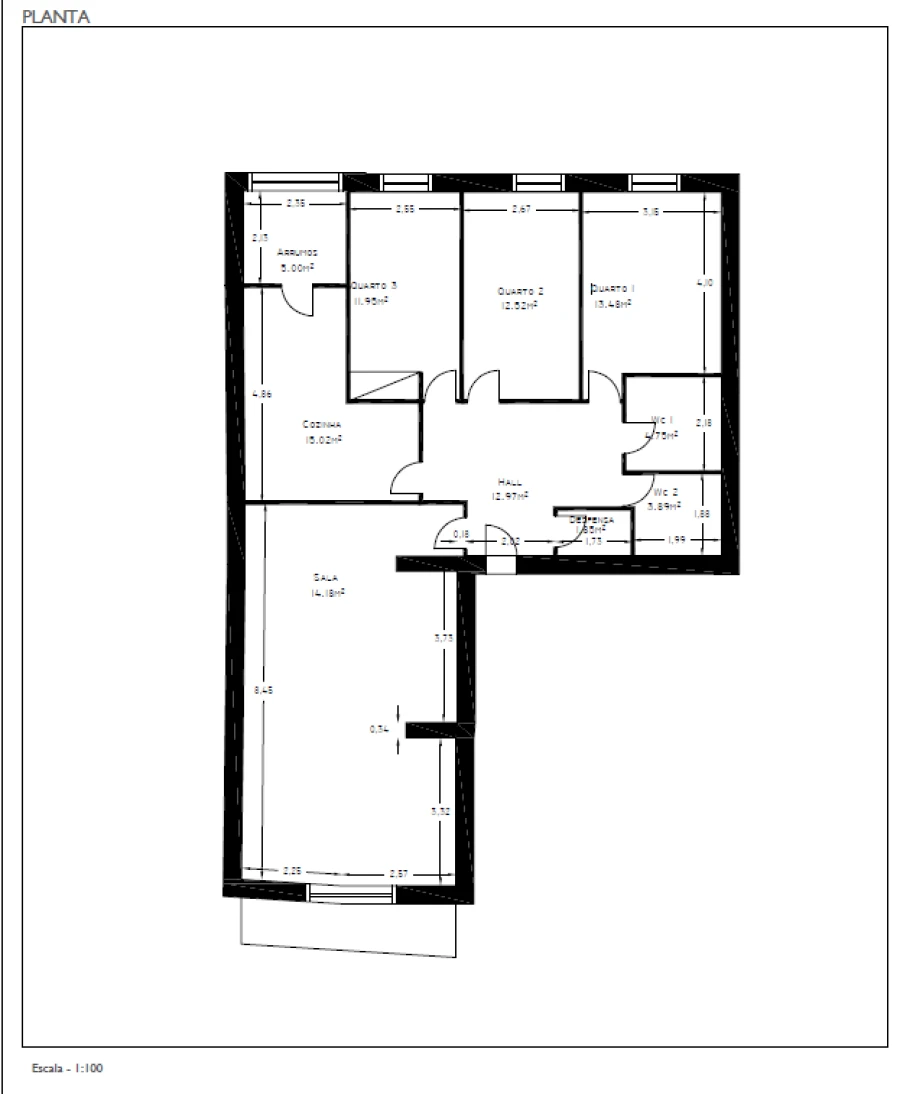 Apartamento T3 para Venda em Fafe Foto 35