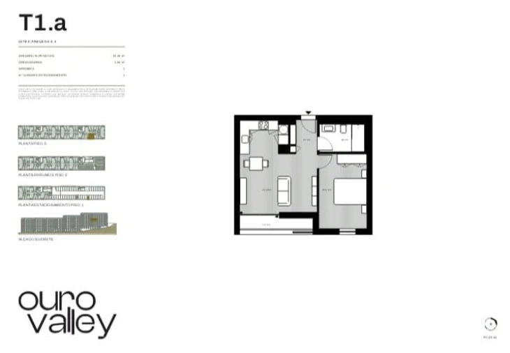 Apartamento T1 para Venda em Rio Tinto Foto 8