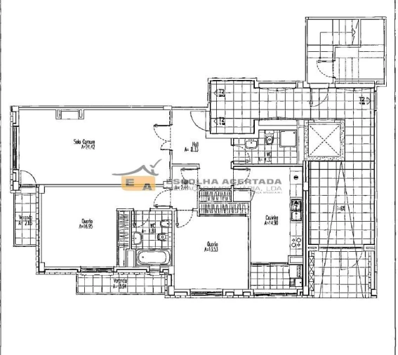 Apartamento T2 para Venda em Ermesinde Foto 14