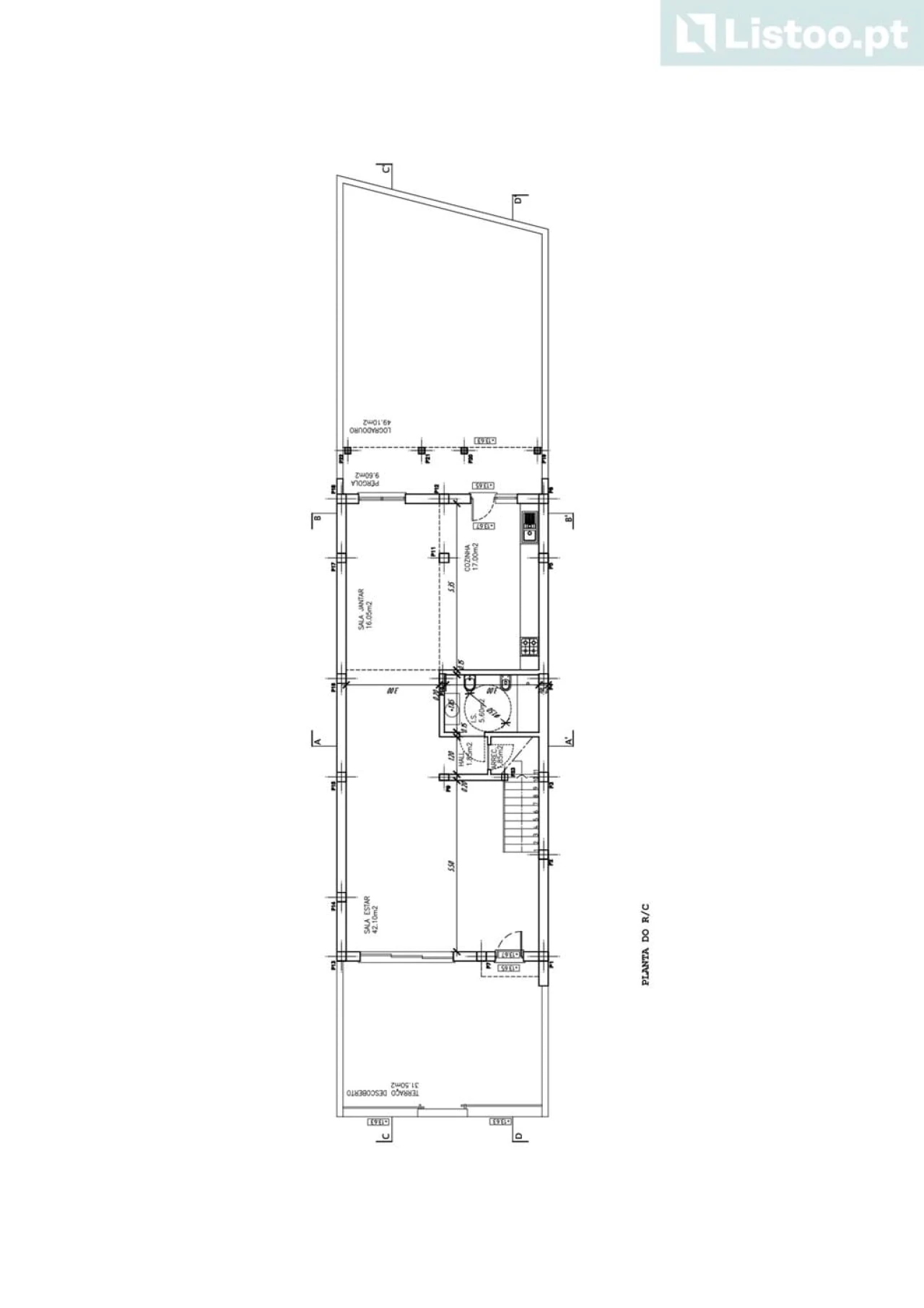 Moradia T3 para Venda em Quelfes Foto 62