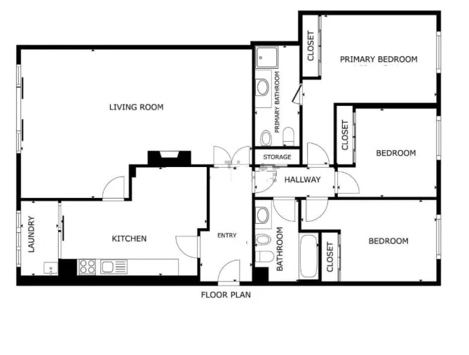 Apartamento T2 para Venda em Valadares Foto 58