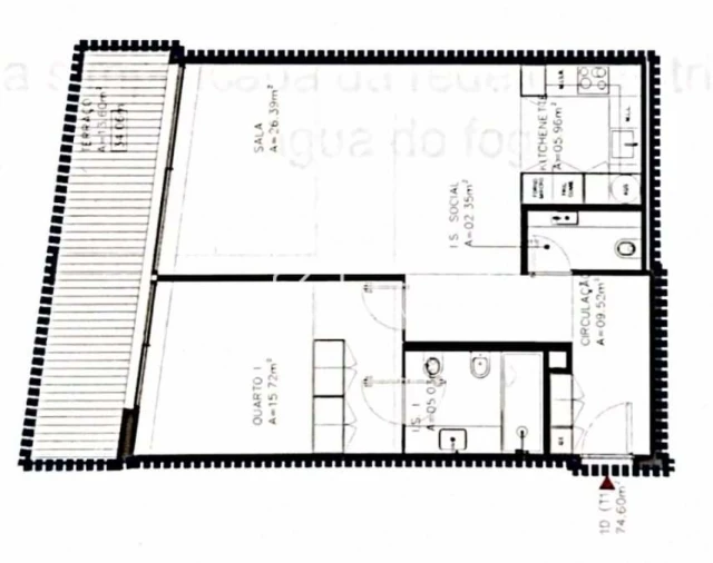 Apartamento T1 para Venda em Santo António Foto 18