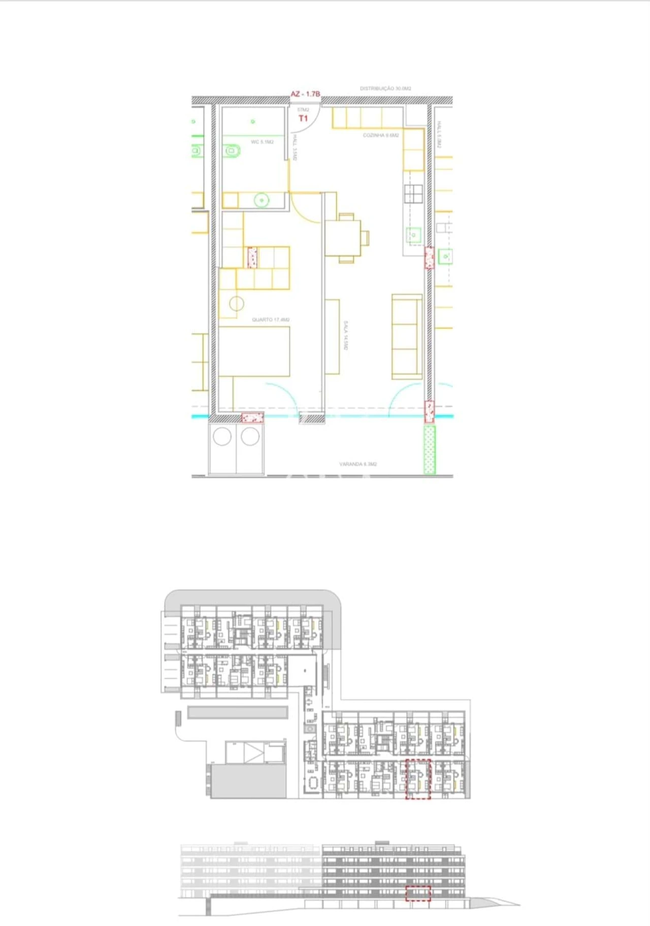 Apartamento T1 para Venda em Ferreiros e Gondizalves Foto 14