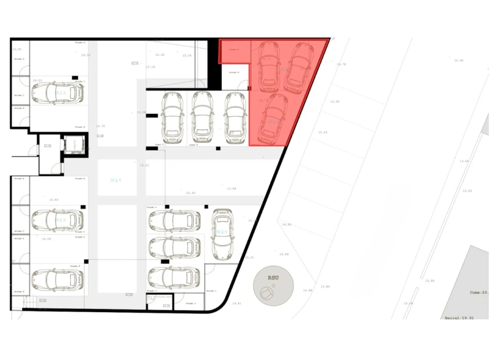 Apartamento T4 para Venda em São Felix da Marinha Planta 2