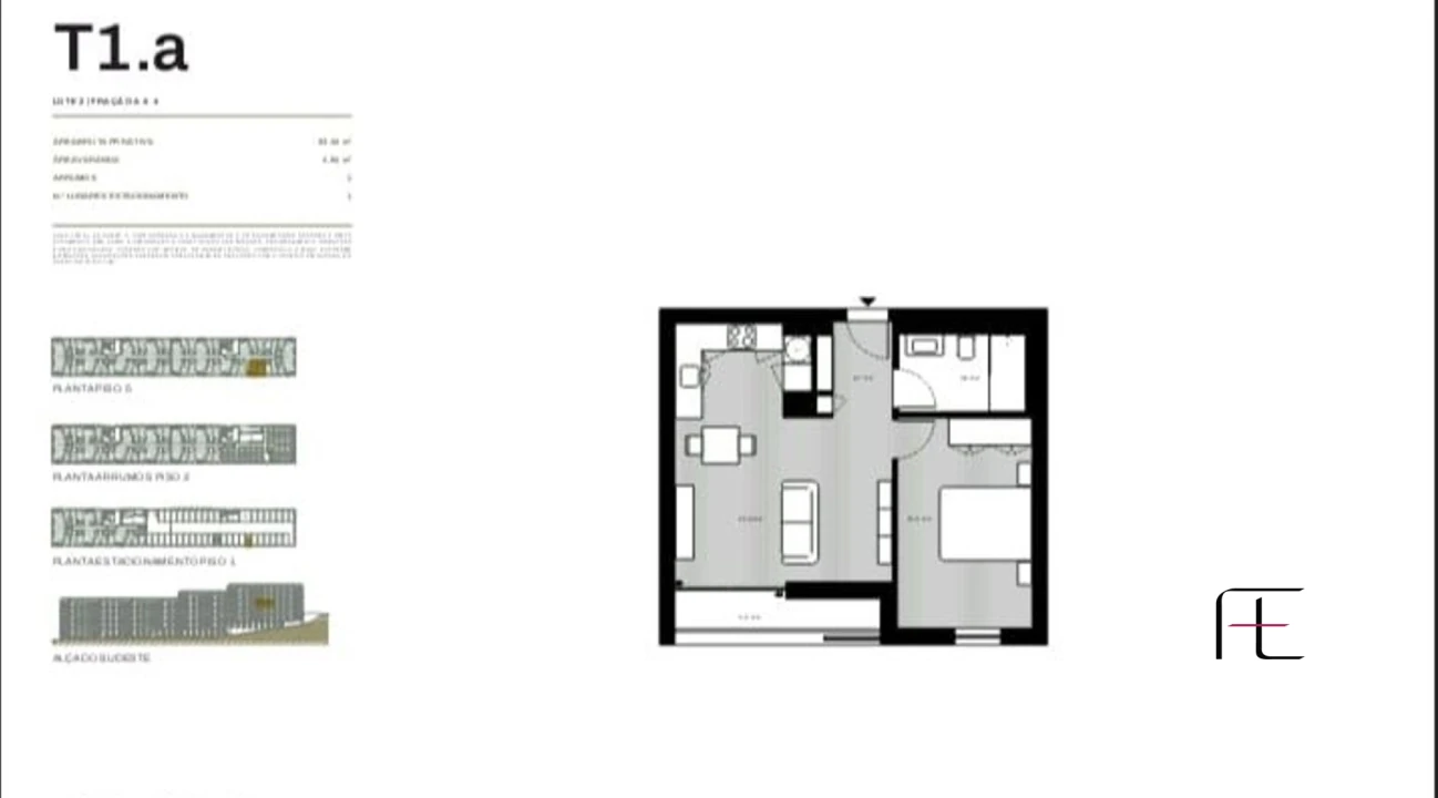 Apartamento T1 para Venda em Rio Tinto Foto 11