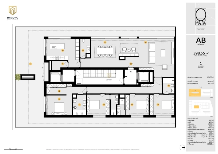 Apartamento T4 para Venda em Cidade da Maia Foto 31
