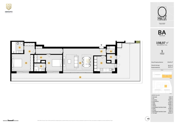 Apartamento T2 para Venda em Cidade da Maia Foto 29