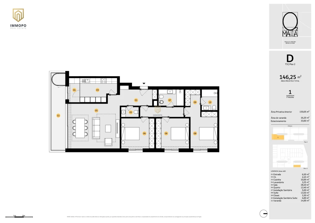 Apartamento T3 para Venda em Cidade da Maia Foto 29