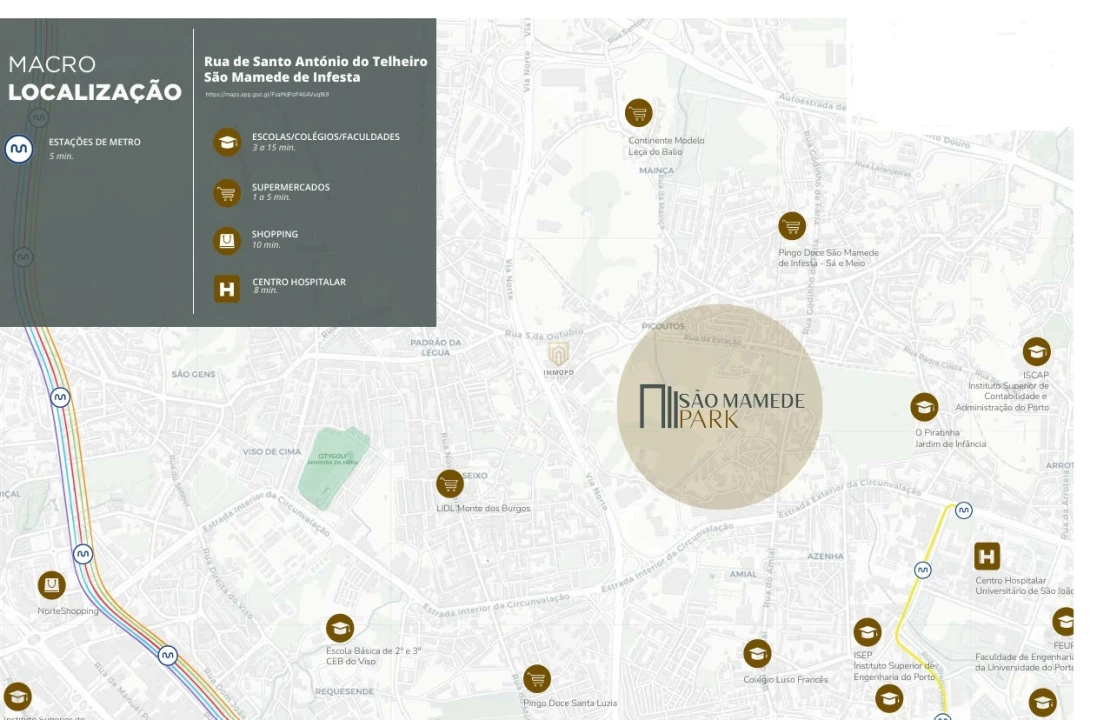 Apartamento T2 para Venda em São Mamede de Infesta e Senhora da Hora Foto 9