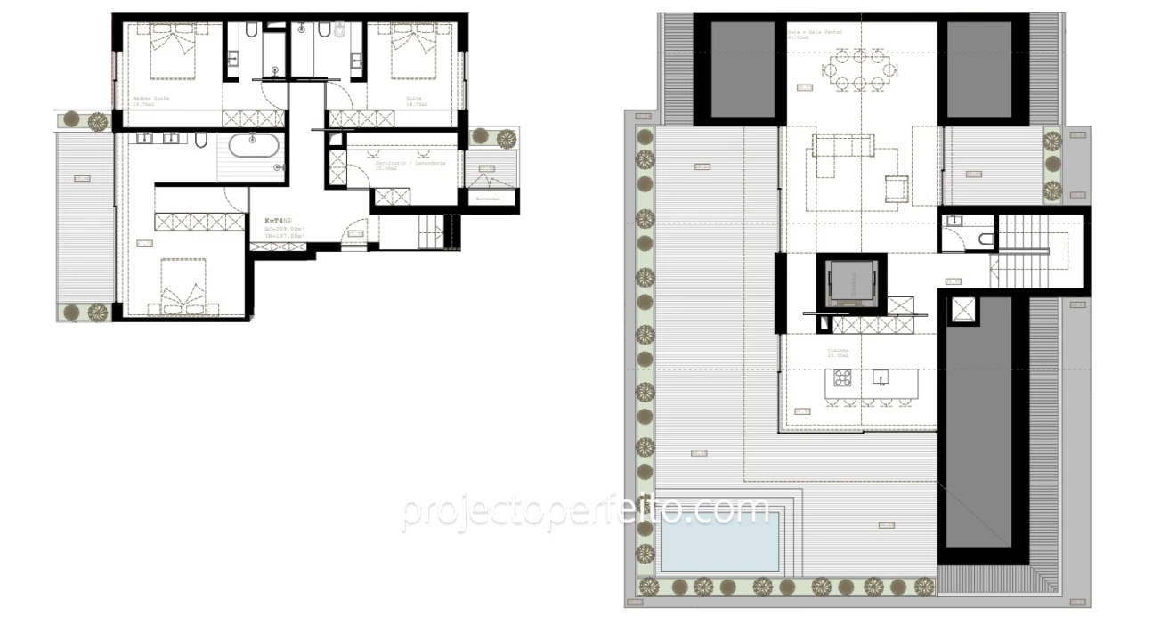 Apartamento T4 para Venda em São Felix da Marinha Foto 13
