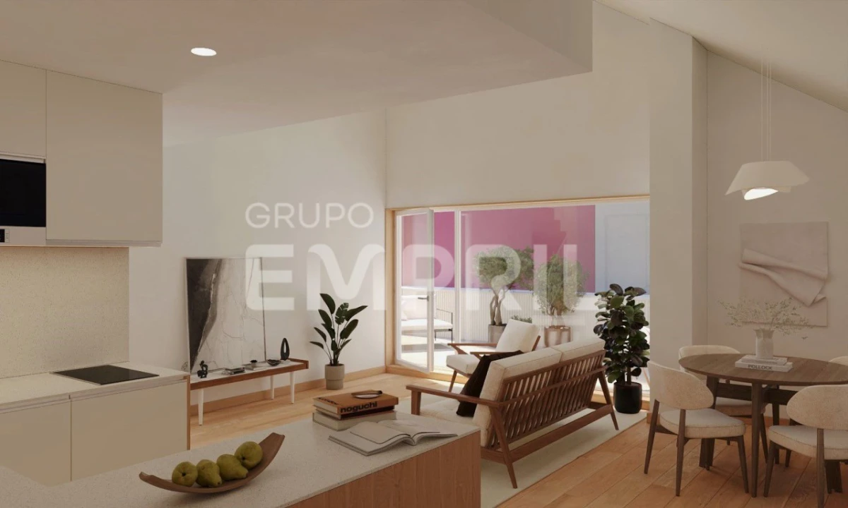 Apartamento T1 para Venda em Santa Marinha e São Pedro da Afurada Foto 2