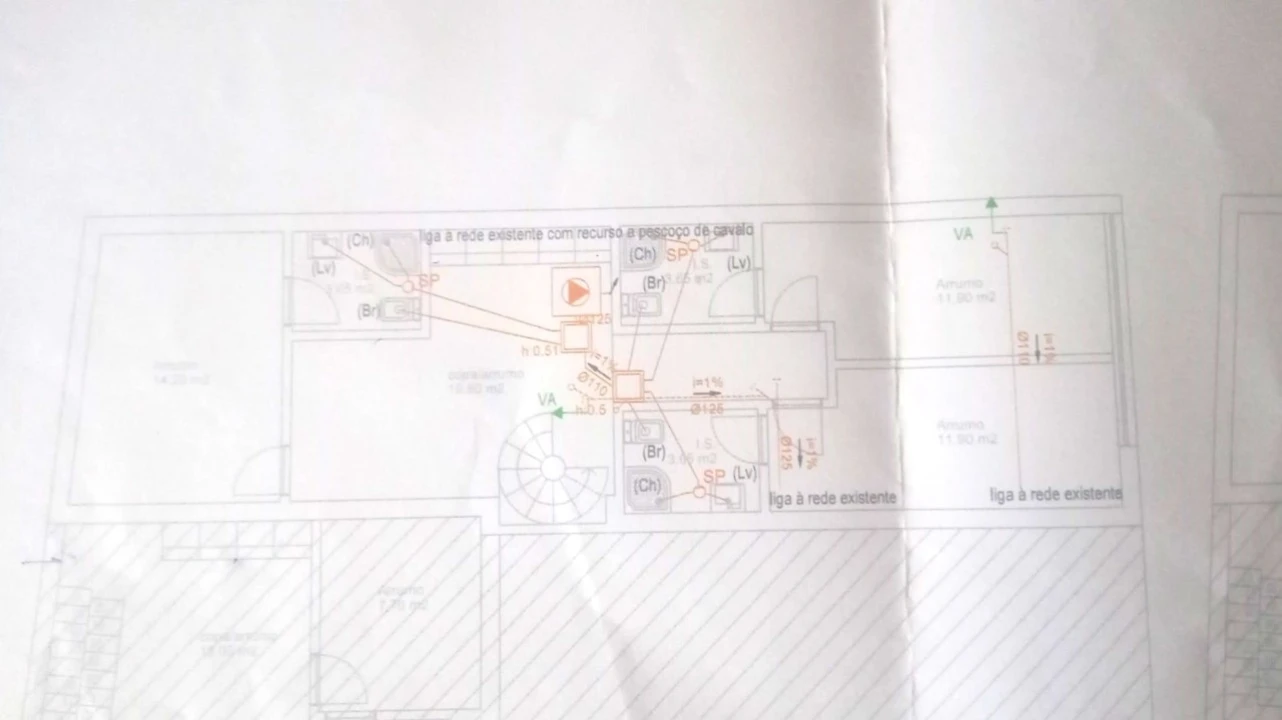 Apartamento T5 para Venda em Glória e Vera Cruz Planta 2