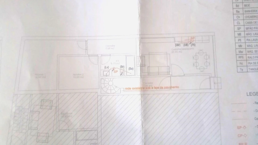 Apartamento T5 para Venda em Glória e Vera Cruz Planta 1