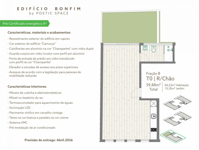 Apartamento T0 para Venda em Bonfim Foto 13