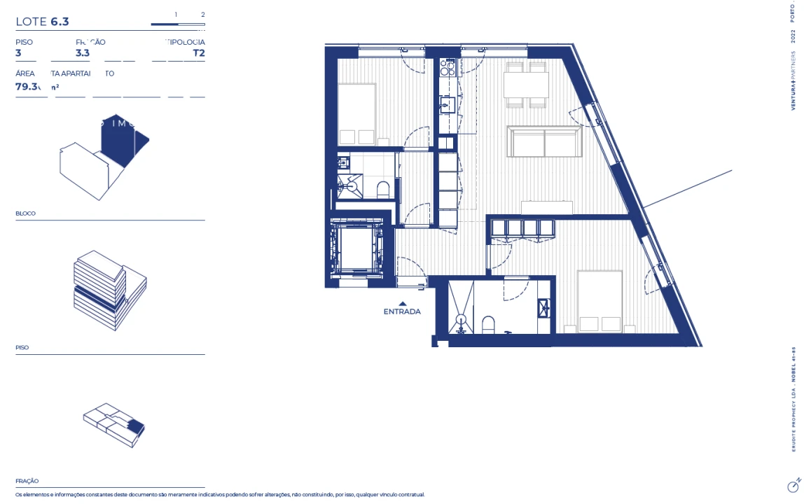 Apartamento T2 para Venda em Campanhã Foto 9