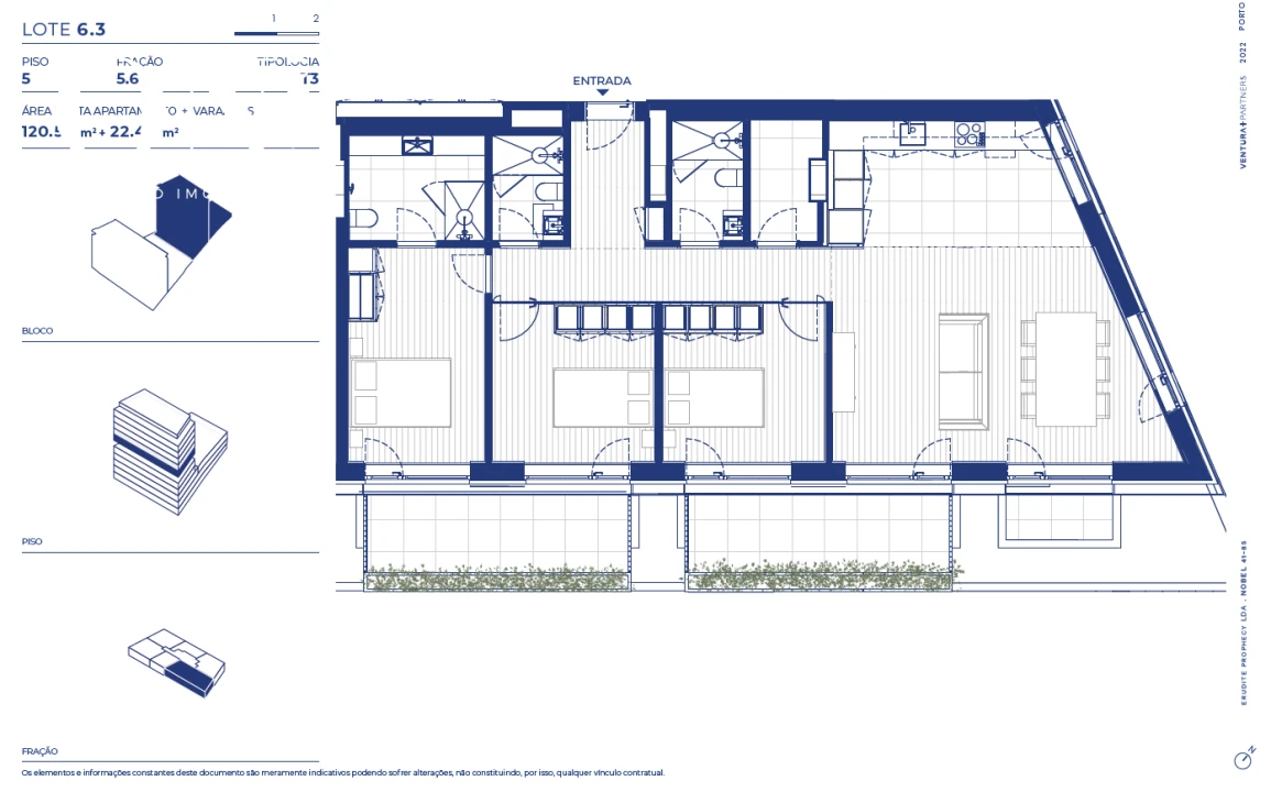 Apartamento T3 para Venda em Campanhã Foto 12