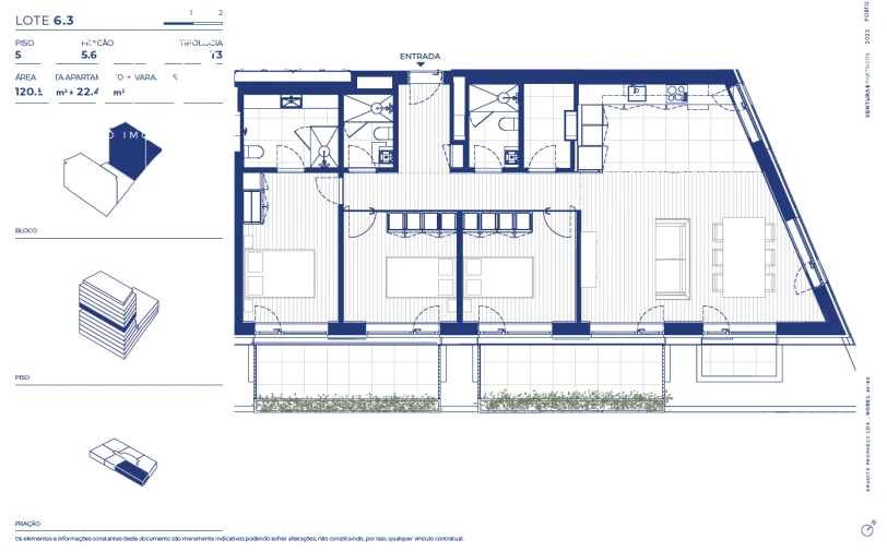 Apartamento T3 para Venda em Campanhã Foto 12